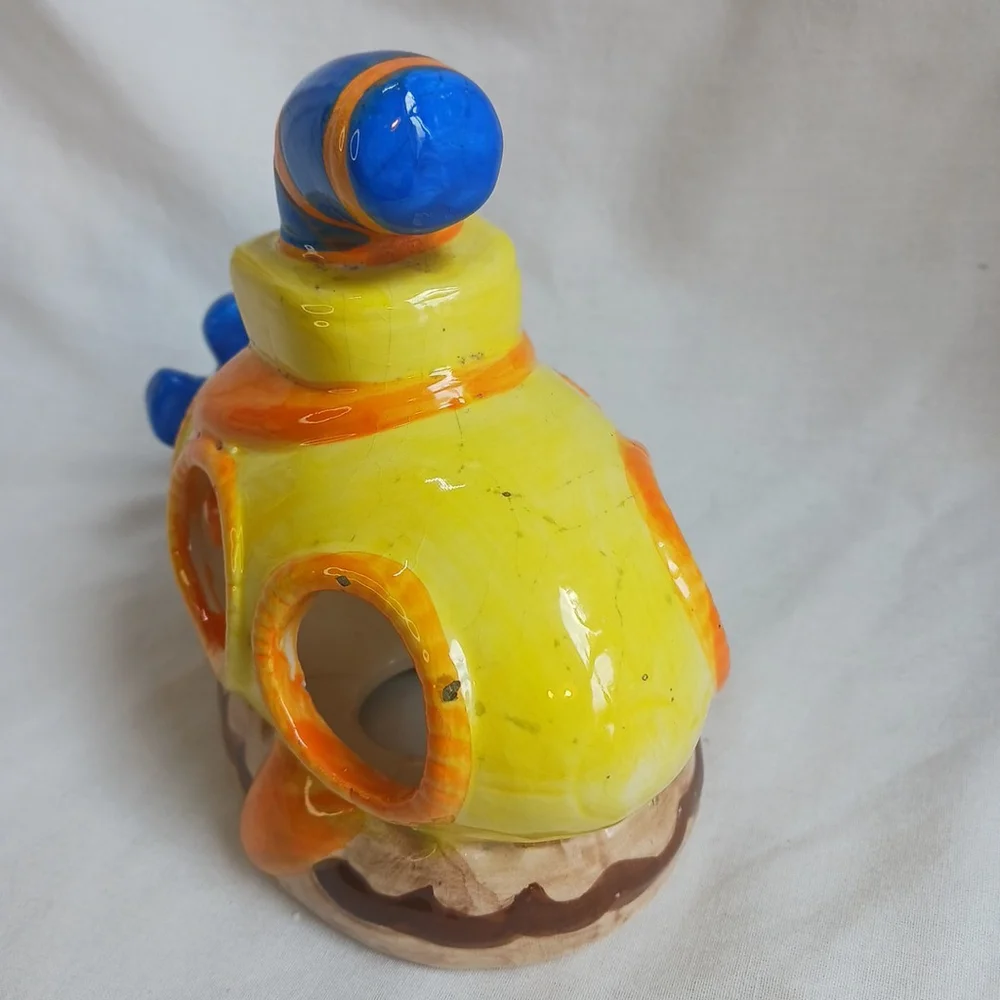 Yellow Submarine Aquarium Decorative Fish Tank Beatles